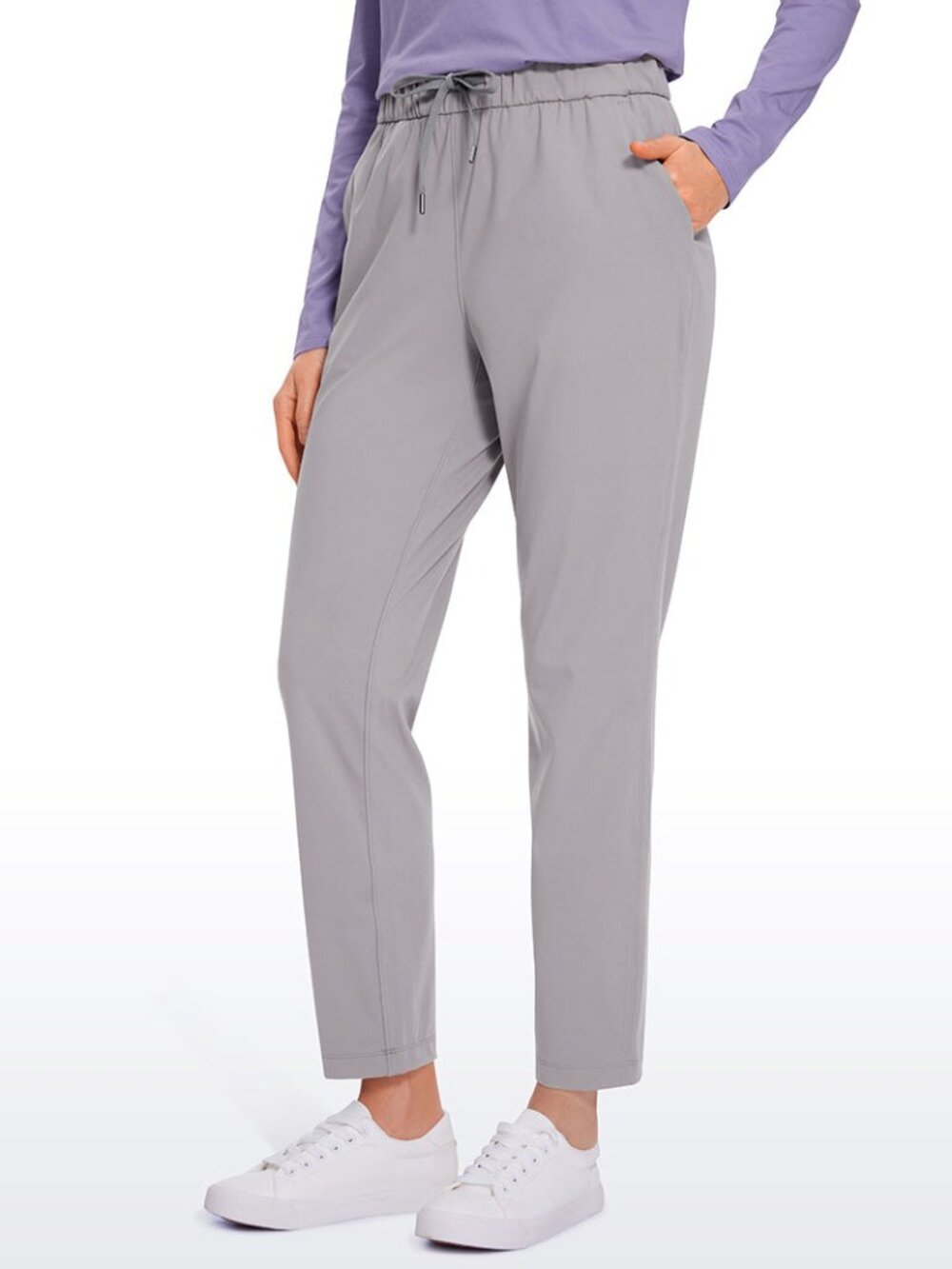 Stretch Drawstring 7/8 Pocket Pant 27''